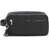 Kipling Agot Medium Toiletry Bag, Travel Accessories, Black (Black)