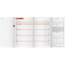 Rido/idé 7024074905 Book Calendar Model Manager Calendar TM (2025)| 2