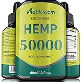 Liposomales Naturöl | 50000mg/83% | Reine Hochkonzentrationsformel | Hohe Absorption | Veganerfreundlich (60ML 50000)