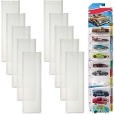 AAiphuwew Paketlenmiş Model Arabalar i&ccedil;in 10 Adet Vitrin - 100 Arabaya Kadar Tutar, Hot Wheels Paketlenmiş Arabalarla Uyumlu,