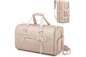 Moulyan 55L Anzugtasche,Wasserdichter Kleidersack Reisetasche mit Schuhfach Nassfach,3 in 1 Kleidersack Tasche kleidersack Reise Kleidersack Anzug,Garment Duffle Bag Reisetasche Herren Damen