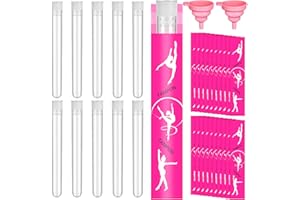 AUGENSTERN Lot de 32 flacons secrets réutilisables en plastique transparent avec enveloppes de tampon et entonnoirs pliables en silicone pour croisière, concert, sport de plein air