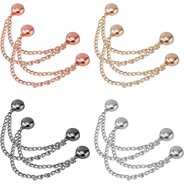 Clip Magnetiche Multiuso | 4 Pezzi | Per Sciarpe, Maniche E Pantaloni | Design Elegante E Super Magnetico - Foto 10