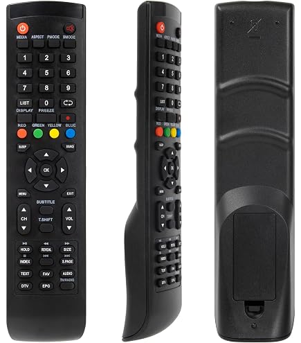 ALLIMITY Sostituisci Telecomando adatto per Dyon AKAI AKTV329P Live 24 Enter 43 Pro Live 40 Pro X AKTV433 AKTV4220T AKTV410TS AKTV4029 AKTV4026 AKTV402 AKTV3228 AKTV3227H AKTV3218 AKTV3210 AKTV190