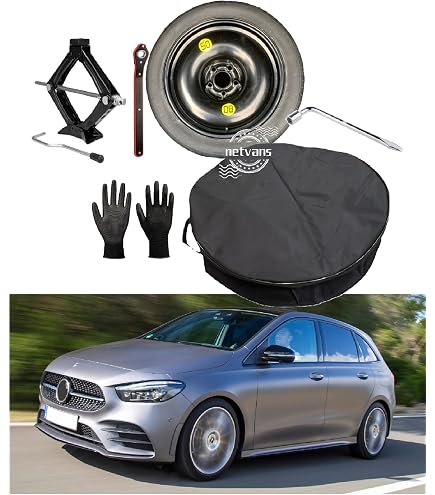 Kit Roue De Secours 125/70R19 Pour Tesla Model 3 - Inclut Cric, Clé Et Sac De Rangement, Solution D'urgence