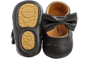 TMEOG Scarpe Neonato Morbido Confortevole Scarpine Neonato Suola Antiscivolo Scarpine Primi Passi Bambino 0-18 Mesi