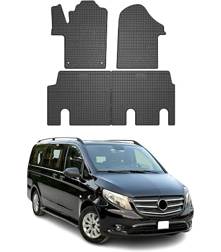 Bac De Protection Coffre Extrem Antidérapant Mercedes Vito Tourer W447 Extra Long
