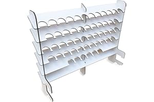 SILU Station de peinture avec établi et extension pour organiser les peintures Vallejo et Army Painter, les pinceaux pour figurines, les outils de modélisation et les acryliques (23,65)