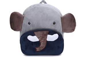 VINBAGGE Sac à Dos Enfant Garderie Maternelle Sac Creche Cadeau d'anniversaire pour bébé Sac Animaux École Cartoon Mignon pour bébé Fille garçon 1-3 Ans