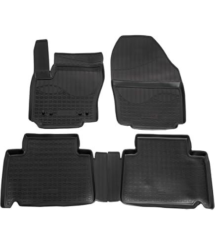DHCarMats - Tappetini Auto Compatibili con Ford S-Max 5 posti dal 2006