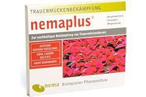 nemaplus® SF Nematoden zur Bekämpfung von Trauermücken - 3 Mio. für 6m² Blumenerde oder 30 Pflanzen