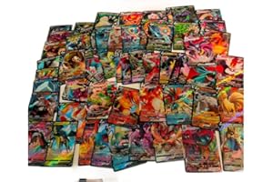 UBIK Cartas Poke-Mon-vmax,Juegos de Batalla, New Version Espanol, Mejores Ideas para Regalos.Colecciones.