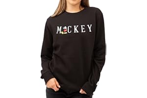 Cotton Soul Mickey Disney - Topolino Multi Title Emb - Donna Crew