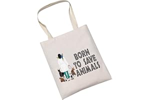 LEVLO Trousse de maquillage vétérinaire pour vétérinaire, technicien, cadeau né pour sauver les animaux, pochette de maquillage à fermeture éclair pour vétérinaire, assistant étudiant, Sac