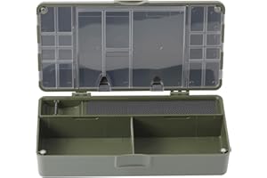 Sougayilang Carp Fishing Rigs Box,Fishing Tackle Storage Boxs Feeder Organiser Perfect for Carp, Neatly Organises Hooks and Accessories-3