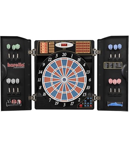 Jeu De Fléchettes électronique Carromco STRIKER-401, Neuf, Avec Adaptateur
