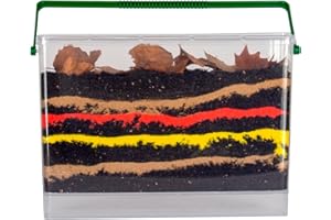 TIMETEX Kit d'observation des vers de Terre 8 pièces | Observation de la Nature