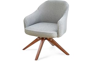 RTSFKFS Stuhlhussen mit Armlehnen Leinenimitat, Stretch Sessel Stuhlbezug, Büro Hochlehner Schonbezug, Abdeckungen Protector Sitzbezug für Esszimmer Wohnzimmer Hochzeit, Partys Deko(Nebeliges Blau,2 Pcs)