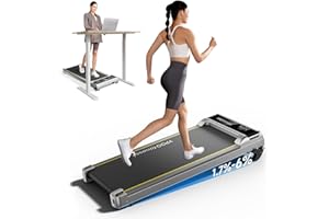 ‎YPOO YPOO Laufband Zuhause Klappbar mit Steigung, 140kg Walking Pad Leise für Zuhause Büro, 0.8-8km/h Laufband Schreibtisch mit Neigung, Walkingpad Incline mit Griff/LED-Anzeige/Fernbedienung/APP