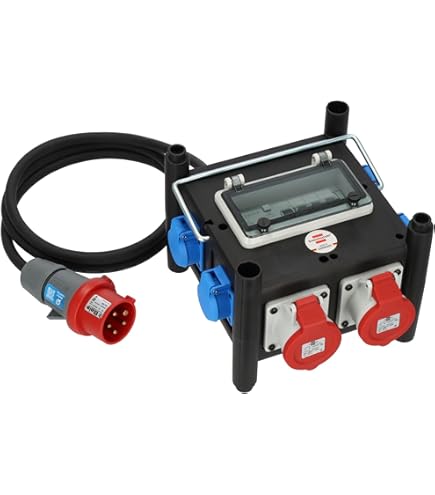stroomverdeler 16A naar 3x220V - verdeelkasten - de olieshop