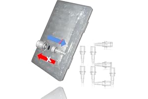 iBACheck Embouts Anti-Aspiration pour éthylotest AA2000/2020/2083/200-3 et AAT1698/1688/1682/1686/088/168S/168X (16pcs)…