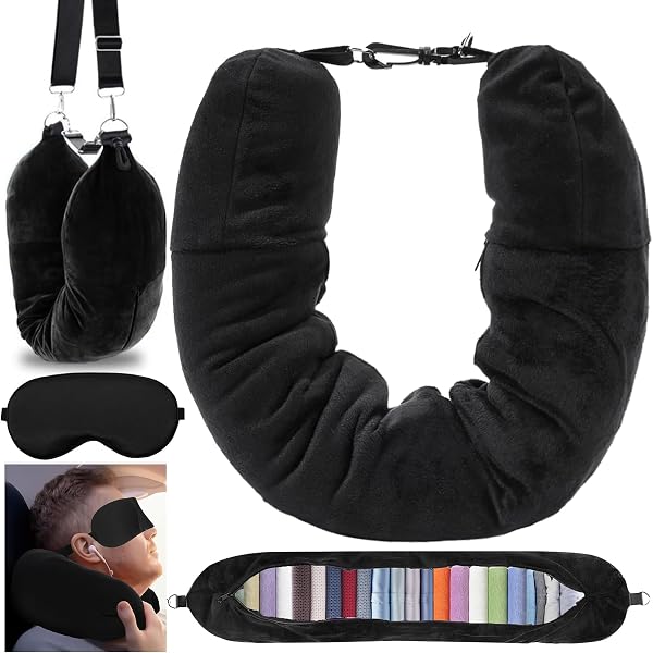 Generic Borsa da Viaggio Antifurto, Tracolla e Pettorale in Nylon per Uomo e Donna, Leggera, Semplice e di Grande Capacità