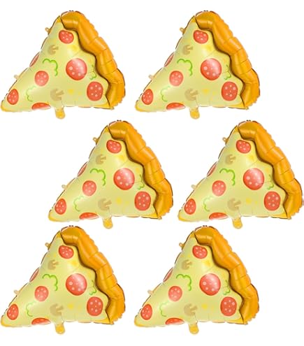 Fangleland Striscione per feste a tema pizza, decorazione per feste a tema pizza, ghirlanda per feste a tema pizza per baby shower, forniture per feste di compleanno