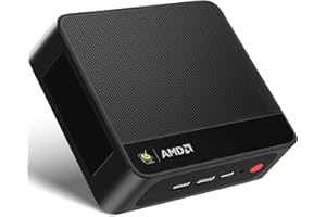 Beelink SER5 Max Mini PC, AMD Ryzen R7 6800U (8C/16T,up to 4.7GHz), 24GB LPDDR5/500G M.2 PCIe SSD, WiFi 6, BT5.2, HDMI/DP/Type-C/4K Triple Display/Mini Computer