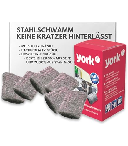 Rondella Spirale In Acciaio Inox Vileda - Per Pulizia Profonda Pentole E Superfici - Foto 8