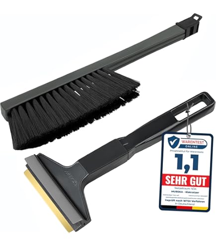 Murska Ice Scraper Car Long With Broom Ice Scraper Brass Snow