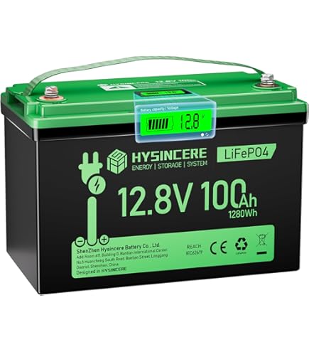 Batteria AGM GreenCell 12V 110Ah - Accumulatore Sigillato Senza Manutenzione Per Fotovoltaico, Camper, Barche - Foto 5