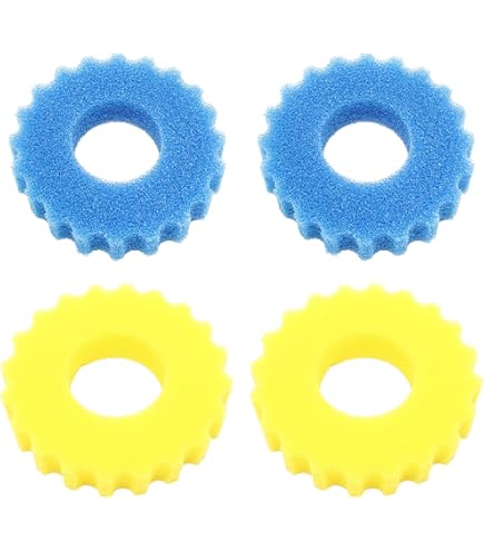 CPF2500 Lot 4 Éponges Filtrantes Bassin - Mousse Filtration Biologique Pour Pompes CPF
