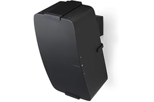Flexson Support Mural Vertical pour Sonos Five et Play:5 - Noir