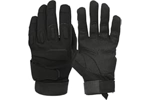 MILALOKO Mimicool Gants de Plein air pour Homme Gants Anti-dérapants résistants à l'usure couvrants la totalité du Doigt pour vélo Moto