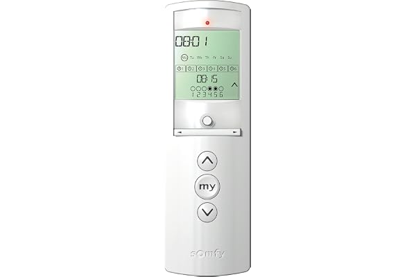 SOMFY - Télécommande TELIS 6 CHRONIS RTS finition Pure Somfy - 1805209