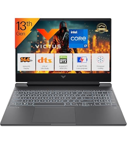 Victus by HP 15 Gaming Laptop, NVIDIA GeForce RTX 3050 Ti, 12th