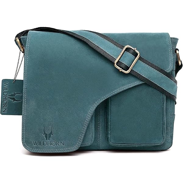 Buy Znt Bags Leather Brown 15-inch Messenger Bag by Znt Bags for