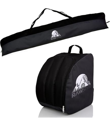 Sac à Ski 2 En 1 Meteor Norse - Housse à Skis 175cm + Sac à Chaussures Imperméable