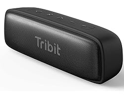Bluetooth Speaker Tribit XSound Surf Portable 12W Wireless Speaker, Bluetooth 5.0, IPX7 Waterproof, Wireless Stereo Pairing,1