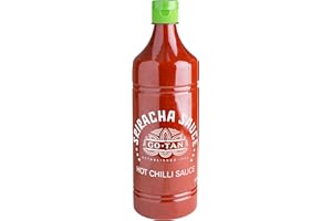 GO-TAN : Sauce piquante Sriracha : Sauce au chili et à l'ail : 1 litre
