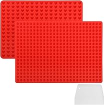 Stampi Biscotti Cani Stampini Biscotti Per Cani KEZIDHP - 4 Tappetini Silicone Senza BPA, Forme Zampa E Osso, Riutilizzabili Per Forno Accessori Cucina Cani