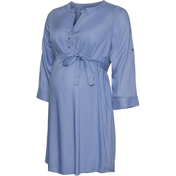 ESPRIT Maternity Damen Stillkleid Mit Langen Ärmeln Und Allover-Print
