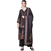 Vbuyz Women's Digital Print Muslin Straight kurta set With Dupatta