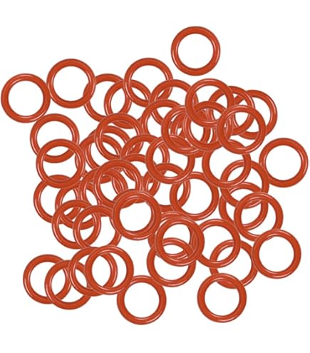 SOURCING MAP Joints Toriques En Caoutchouc Fluoré 33mm OD 30mm ID 1,5mm