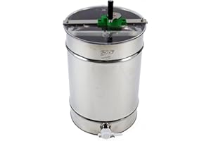EASIBEE Stainless steel Honey Extractor (Manual 4 frame) from Easipet (00127A)