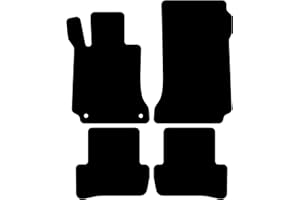 Kovvar Tapis de Sol Compatible avec Mercedes Classe C W204/S204 2007-2014 Correspondant à la Version: Berline/Break | Qualité: Basic