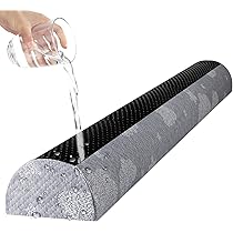 Sponda Lettino Portatile Per Bambini - Paracolpi Morbido 60x13x30 Cm, Copertura Lavabile, Colore Grigio