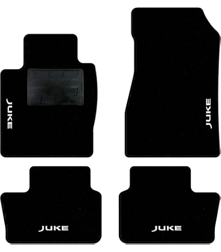 Tappetino Auto Nissan Juke 2010-2019 - Lato Guida, Moquette Nera Con Bordino, Antiscivolo