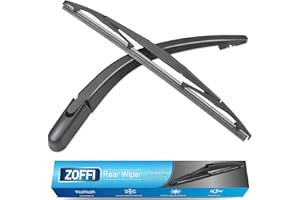 ZOFFI Tergicristallo posteriore + braccio tergicristallo posteriore di ricambio per Citroen C1 2005-2011 spazzola tergicristallo Hite con spazzole in gomma naturale