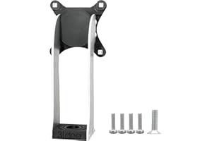 3IDEE Adattatore VESA Compatibile con Schermo Philips (276E8VJSB/00, 328E8QJAB5/89), Kit Viti Incluso, 75 x 75 mm